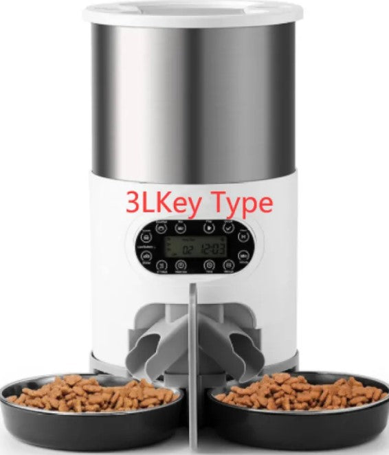 Double Meal Automatic Pet Feeder