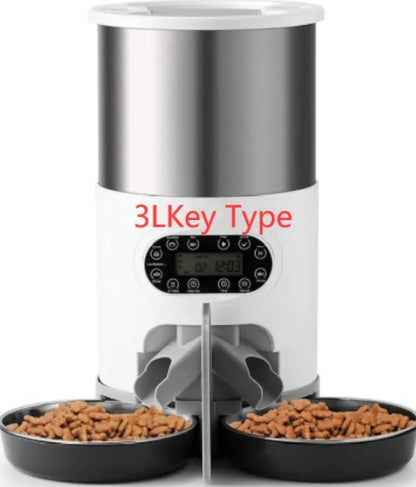 Double Meal Automatic Pet Feeder