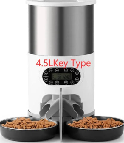 Double Meal Automatic Pet Feeder