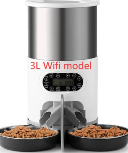 Double Meal Automatic Pet Feeder