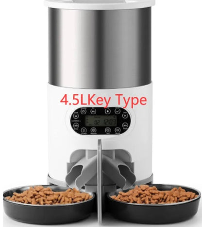 Double Meal Automatic Pet Feeder