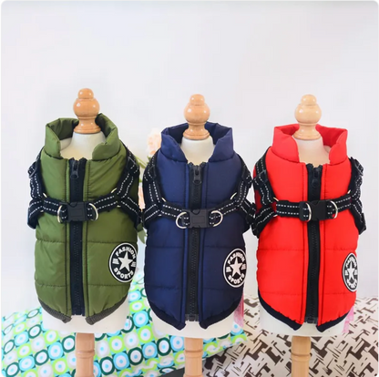 Padded Winter Vest for Dogs
