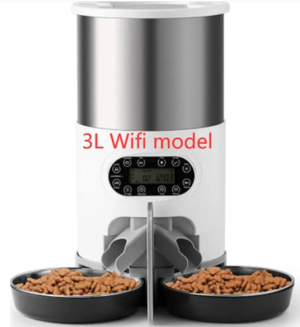 Double Meal Automatic Pet Feeder
