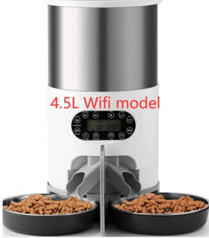 Double Meal Automatic Pet Feeder